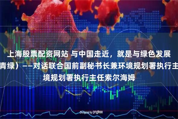 上海股票配资网站 与中国走近，就是与绿色发展走近（共此青绿）——对话联合国前副秘书长兼环境规划署执行主任索尔海姆